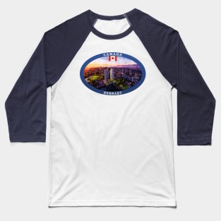 Burnaby Canada Travel Baseball T-Shirt